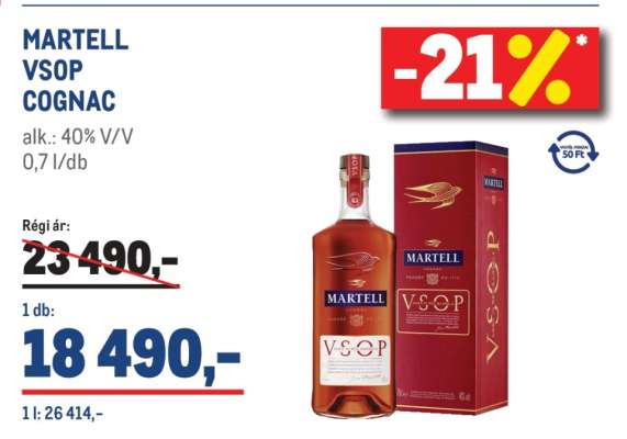 MARTELL VSOP COGNAC