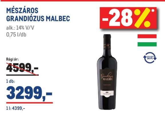 MÉSZÁROS Grandiózus Malbec
