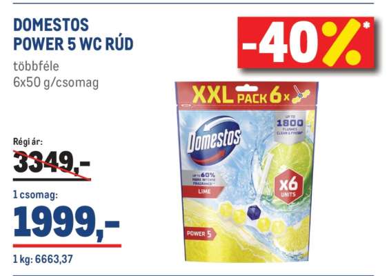 DOMESTOS POWER 5 WC-RÚD