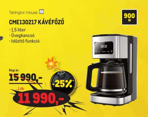 Tarrington House CME130217 KÁVÉFŐZŐ