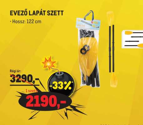 EVEZŐ LAPÁT SZETT