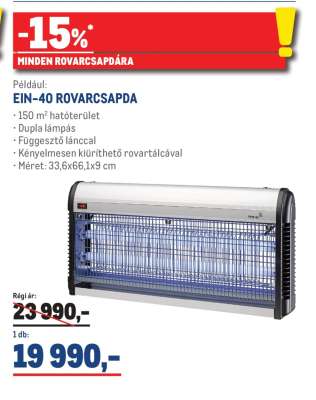 EIN-40 ROVARCSAPDA