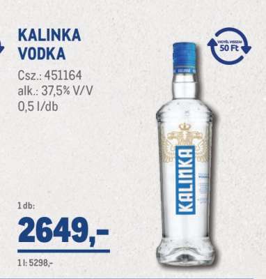 Kalinka vodka