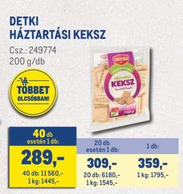 Detki Háztartási keksz