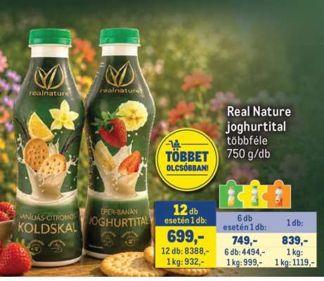 REAL NATURE Joghurtital