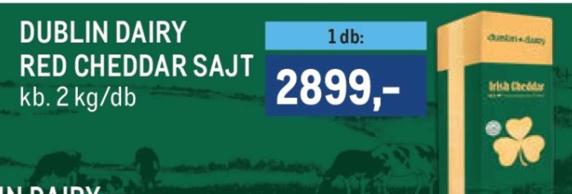 DUBLIN DAIRY RED CHEDDAR SAJT