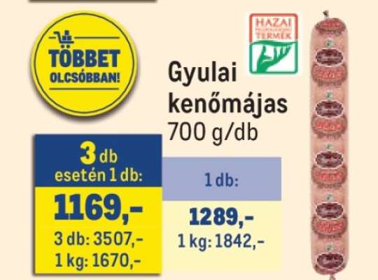 GYULAI KENŐMÁJAS
