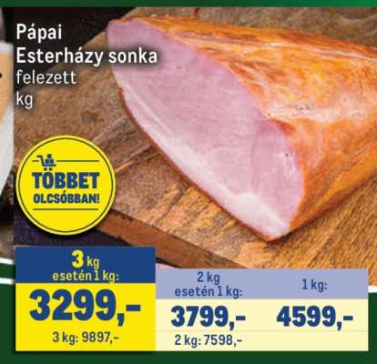 PÁPAI Esterházy sonka