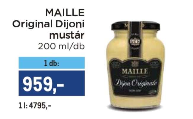 MAILLE Original Dijoni mustár