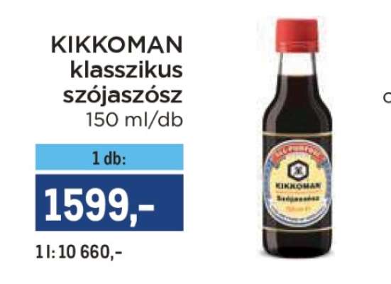 KIKKOMAN klasszikus szójaszósz