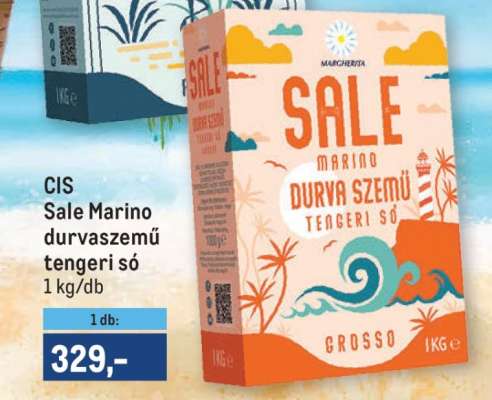 CIS Sale Marino durvaszemű tengeri só