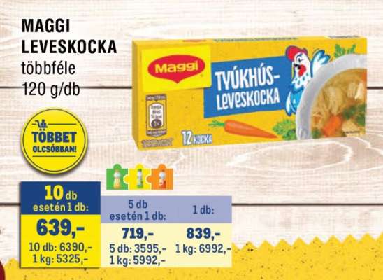 MAGGI Leveskocka