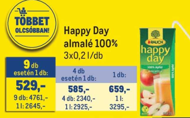 Happy Day almalé 100%
