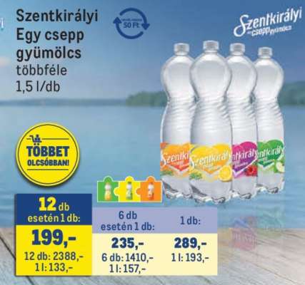 Szentkirályi Egy Csepp Gyümölcs
