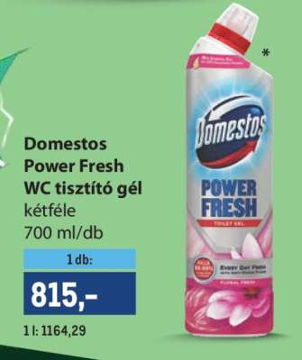 Domestos Power Fresh WC-tisztító gél