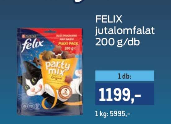 FELIX jutalomfalat