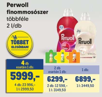 Perwoll finommosószer