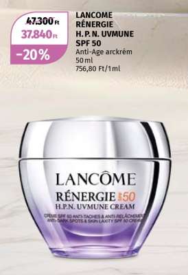 LANCOME RÉNERGIE H.P.N. UVMUNE SPF 50