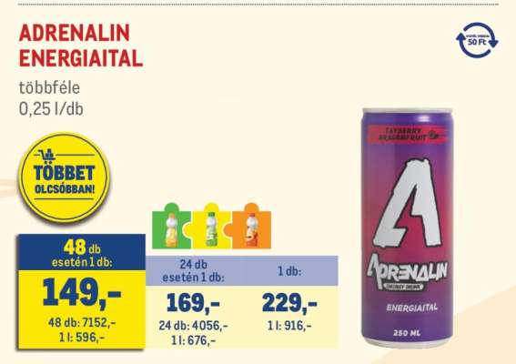 ADRENALIN Energiaital