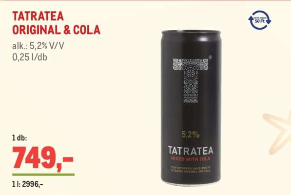 TATRATEA ORIGINAL & COLA