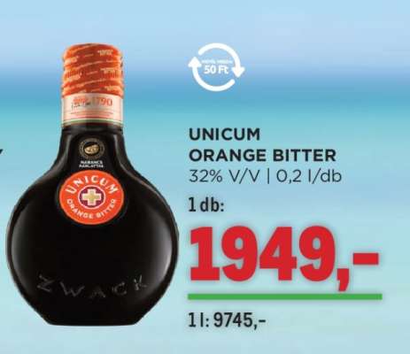 Unicum Orange Bitter
