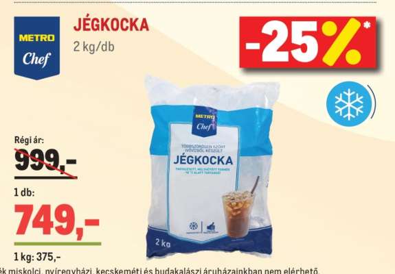 METRO Chef JÉGKOCKA