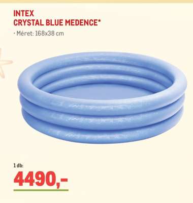 INTEX CRYSTAL BLUE MEDENCE