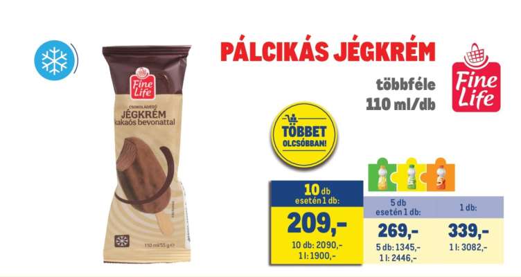 PÁLCIKÁS JÉGKRÉM