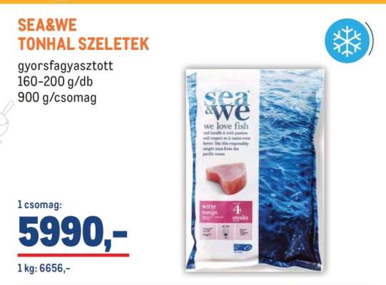 SEA&WE TONHAL SZELETEK