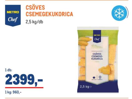 METRO Chef CSÖVES CSEMEGEKUKORICA