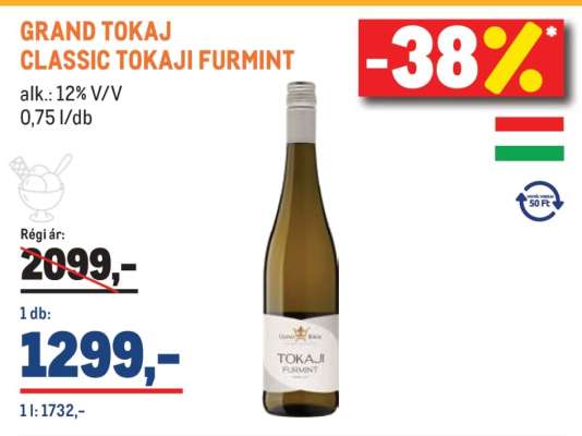 GRAND TOKAJ CLASSIC TOKAJI FURMINT