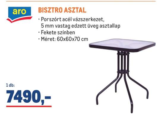 aro BISZTRO ASZTAL