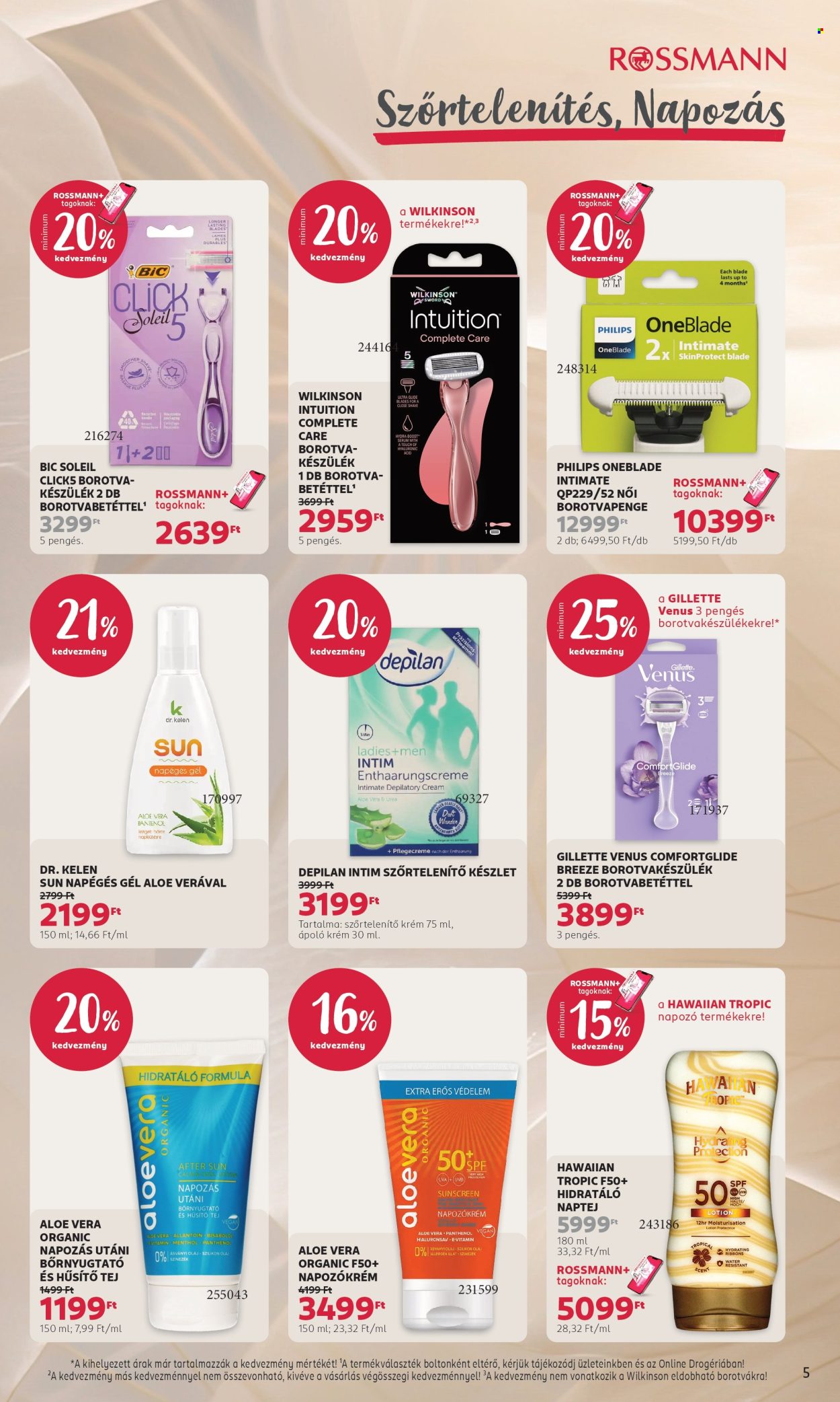 Rossmann akciós újságok - 2026.06.29 - 2026.07.03. Oldal 5