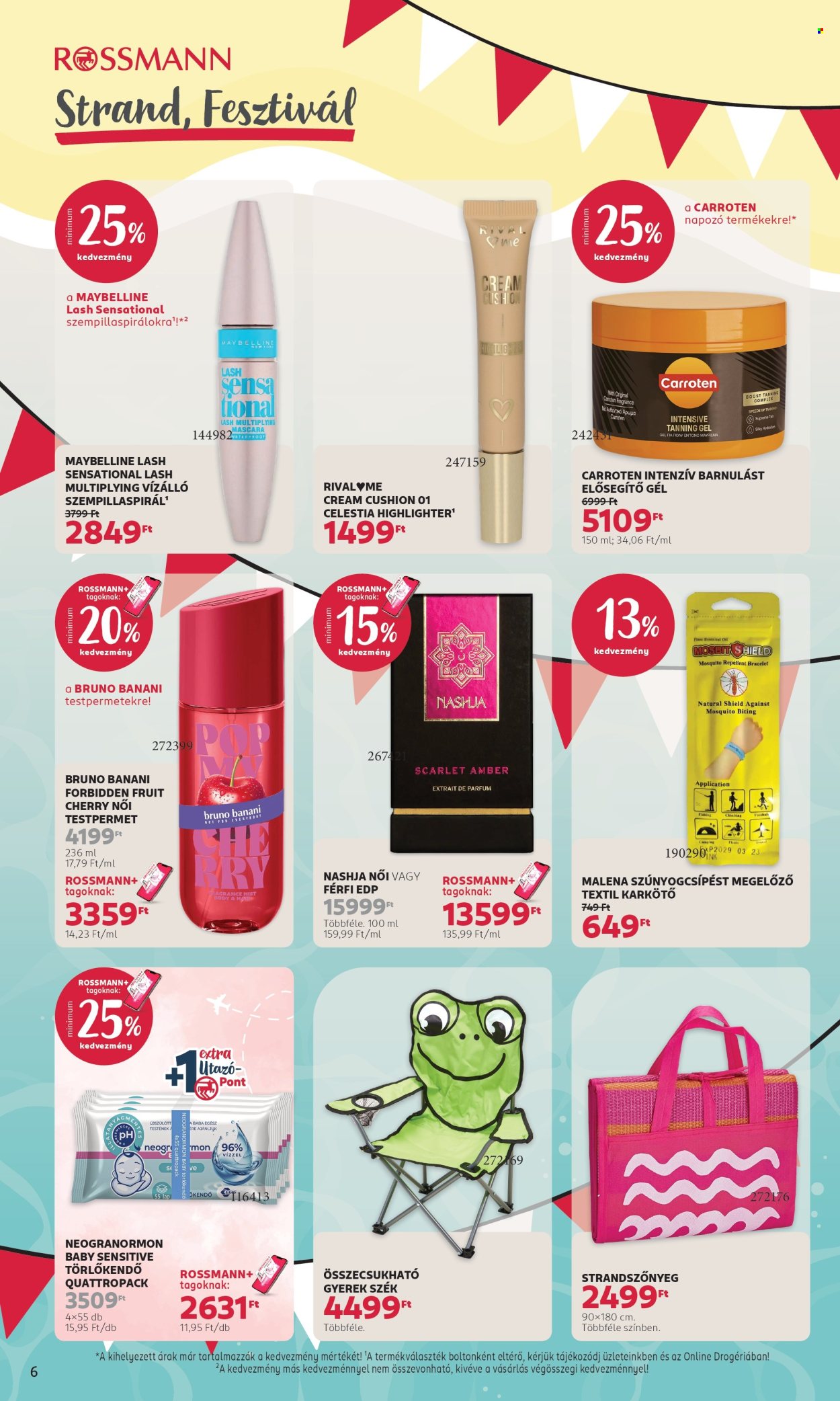 Rossmann akciós újságok - 2026.06.29 - 2026.07.03. Oldal 6