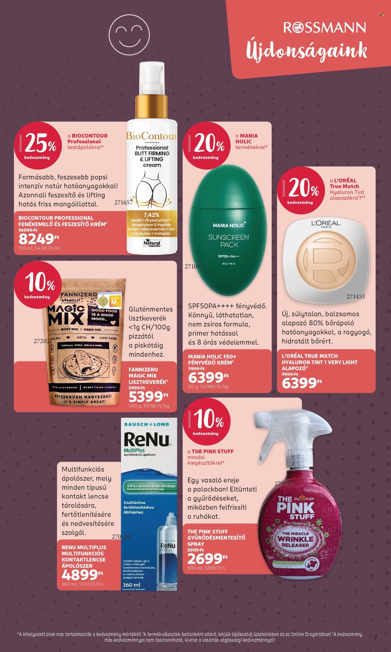 Rossmann akciós újságok - 2026.06.29 - 2026.07.03. Oldal 7