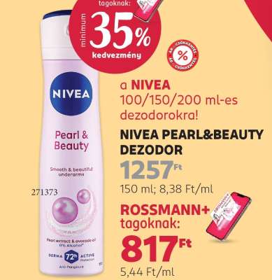 NIVEA PEARL&BEAUTY DEZODOR
