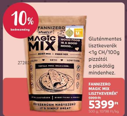 FANNIZERO MAGIC MIX LISZTKEVERÉK