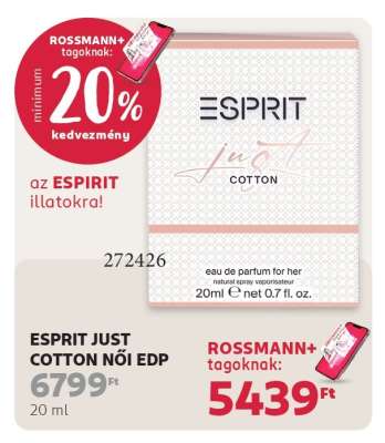 ESPRIT JUST COTTON NŐI EDP