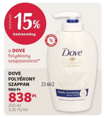 DOVE FOLYÉKONY SZAPPAN