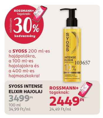 SYOSS INTENSE ELIXIR HAJOLAJ
