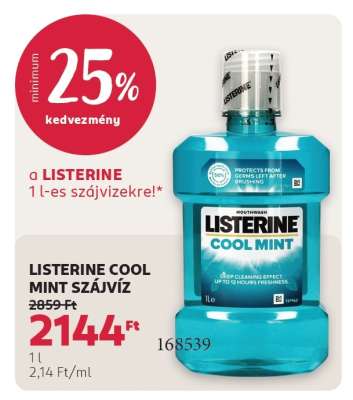 Listerine Cool Mint szájvíz