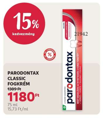 PARODONTAX CLASSIC FOGKRÉM