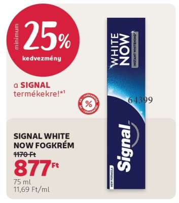 SIGNAL WHITE NOW FOGKRÉM