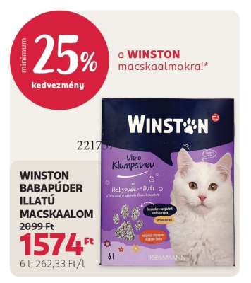 WINSTON BABAPÚDER ILLATÚ MACSKAALOM