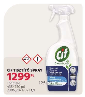 CIF TISZTÍTÓ SPRAY