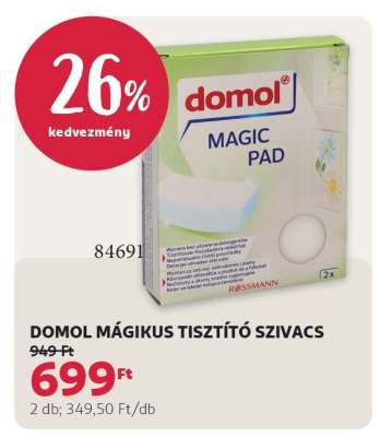 DOMOL MÁGIKUS TISZTÍTÓ SZIVACS