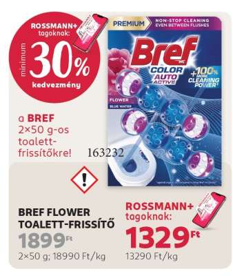 BREF FLOWER TOALETT-FRISSÍTŐ