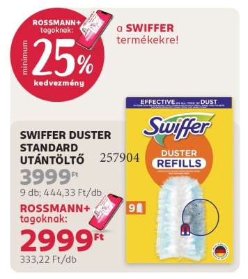 SWIFFER DUSTER STANDARD UTÁNTÖLTŐ