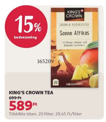 KING'S CROWN TEA