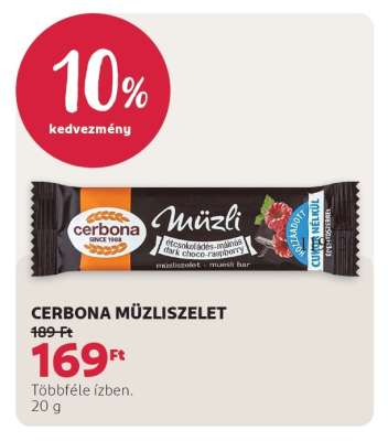 CERBONA Müzliszelet*